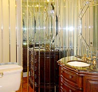 Mirrored Bath